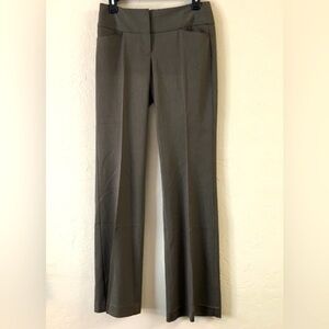 Express Editor Dress Pants Slacks Trousers Size 2 Brown Gray Office Work Wear